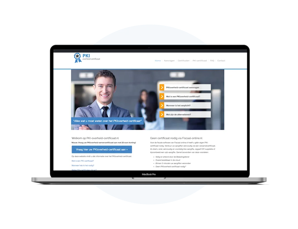 PKI-overheid-certificaat.nl logo